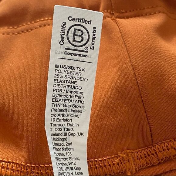 Athleta Ultimate Stash Pocket 7/8 Tight High Rise Small Orange - Picture 14 of 14